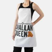 Challah Queen Funny Hanukkah Jewish Holiday Gesche Schürze (InSitu)