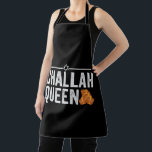 Challah Queen Funny Hanukkah Jewish Holiday Gesche Schürze<br><div class="desc">chanukah, menorah, hanukkah, dreidel, jüdisch, judaism, holiday, religion, christliche, </div>