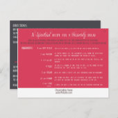 Challah Recipe Postkarten (Vorne/Hinten)