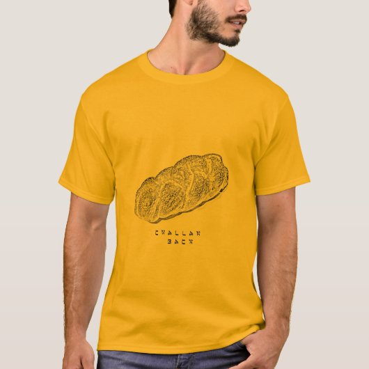 Challah-Rückseite T-Shirt (Vorderseite)