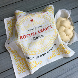 Challah Teig Abdeckung. Kunsthandwerk Gold Serviette