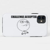 Challenge accepted Case-Mate iPhone hülle (Rückseite (Horizontal))