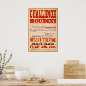 Challenge Houdini Poster (Küche)