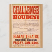 Challenge Houdini Postkarte (Vorderseite)