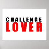 Challenge Liebhaber Poster (Vorne)