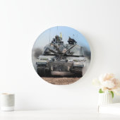 Challenger 2 Main Battle Tank (MBT) British Army Große Wanduhr (Zuhause)