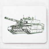 Challenger 2 MBT Mousepad (Vorne)