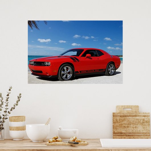 Challenger Beach 2013 Poster (Küche)