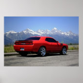 Challenger/Grand Tetons Poster (Vorne)