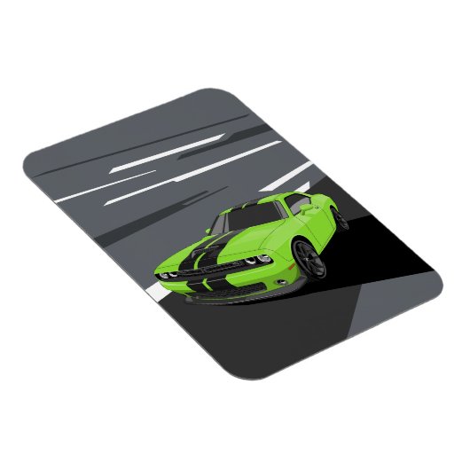 Challenger Green Magnet (Rechte Seite)