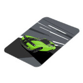 Challenger Grün Magnet (Linke Seite)