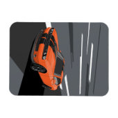 Challenger Orange Magnet (Horizontal)