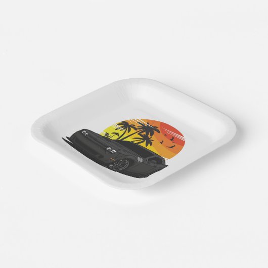 Challenger Pappteller (Gewinkelt)