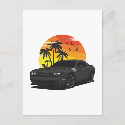Challenger Postkarte (Vorderseite)