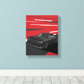 Challenger RT black Leinwanddruck (Insitu (Holzboden))