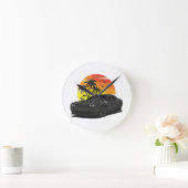 Challenger Runde Wanduhr (Zuhause)