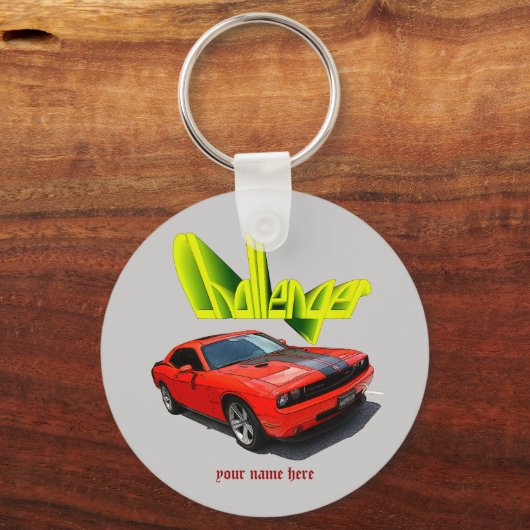 Challenger Schlüsselanhänger (Vorderseite)