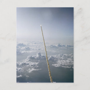 Challenger Space Shuttle Start Cape Canaveral Postkarte