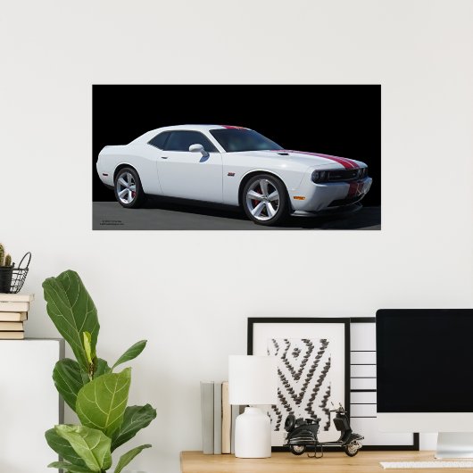 Challenger SRT8 392 Poster (Heimbüro)