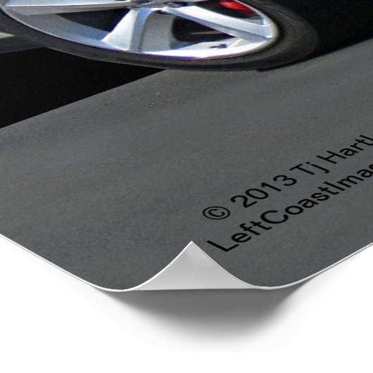 Challenger SRT8 392 Poster (Ecke)