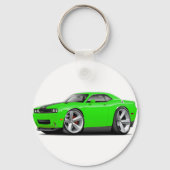 Challenger SRT8 Limon-Black Car Schlüsselanhänger (Vorderseite)
