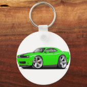 Challenger SRT8 Limon-Black Car Schlüsselanhänger (Vorderseite)