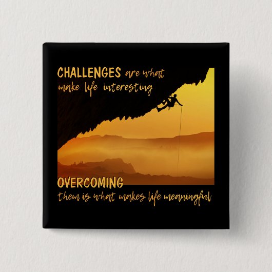 CHALLENGES Button (Vorderseite)
