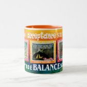 challenges slogans butterflies 12-step mug zweifarbige tasse (Mittel)