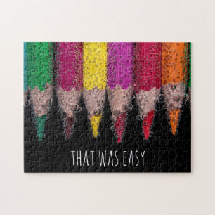 Challenging Personalized Colorful Pencil Stifte Puzzle
