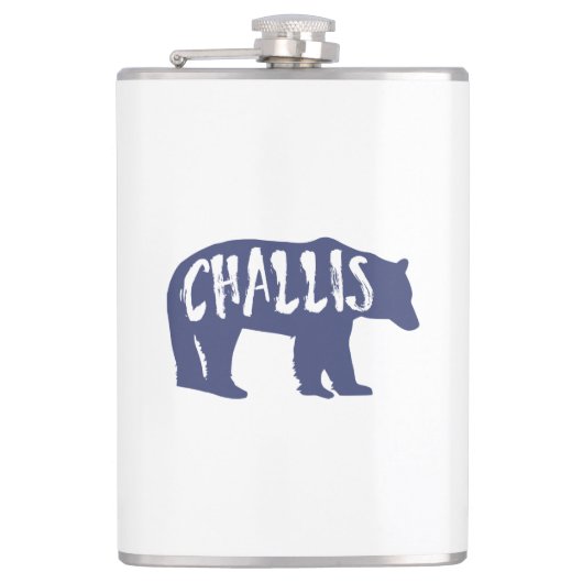 Challis Idaho Bear Flachmann (Vorderseite)