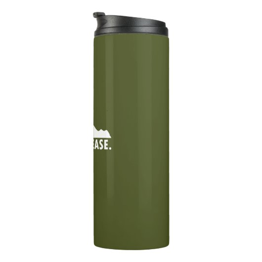 Challis Idaho Bitte Thermosbecher (Nach rechts gedreht)