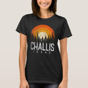 Challis Idaho ID Retro-Stil Vintage 70er 80er 90er T-Shirt