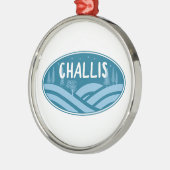 Challis Idaho Outdoors Ornament Aus Metall (Links)