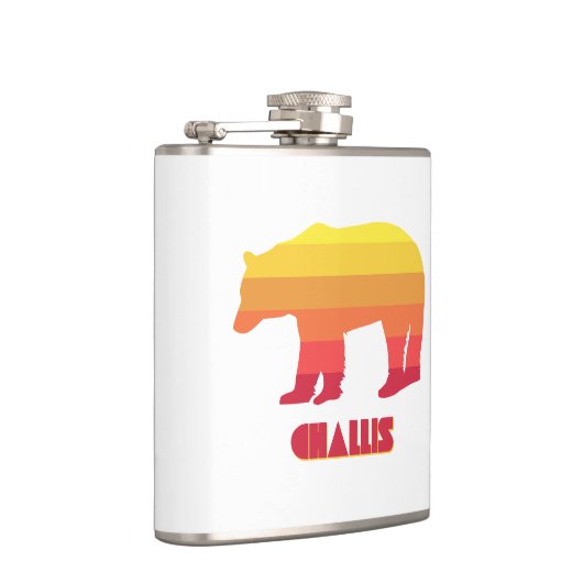 Challis Idaho Rainbow Bear Flachmann (Rechts)