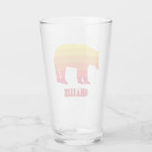Challis Idaho Rainbow Bear Glas (Rückseite)