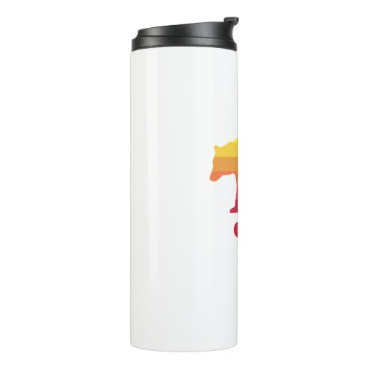 Challis Idaho Rainbow Bear Thermosbecher (Nach links gedreht)