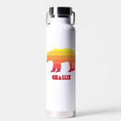 Challis Idaho Rainbow Bear Trinkflasche (Vorne)