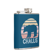Challis Idaho Retro Bear Flachmann (Rechts)