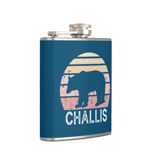 Challis Idaho Retro Bear Flachmann (Rechts)