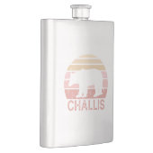 Challis Idaho Retro Bear Flachmann (Rechts)