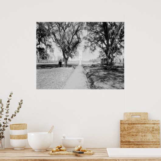 Chalmette-Denkmal: 1900 Poster (Küche)