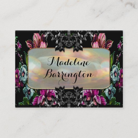 Chalmfleming viktorianisch visitenkarte (Vorderseite)