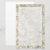 Chalonsen Champagne Briefpapier (Vorne/Hinten)