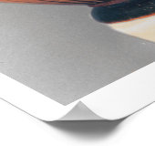 Chalzidianisch-schwarze Figur-Amphora, die einen S Poster (Ecke)