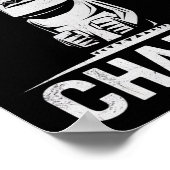 Chama Fighter Mixed Martial Arts Fan Jjb Boxing Mu Poster (Ecke)