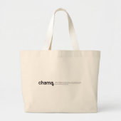 Chama Jumbo Stoffbeutel (Vorne)