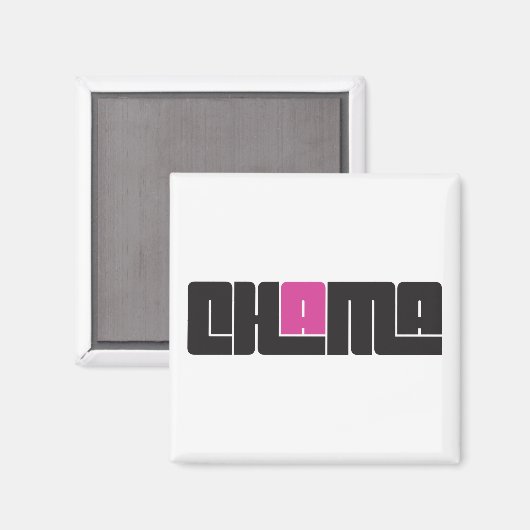 Chama Magnet (Vorderseite/Rückseite)