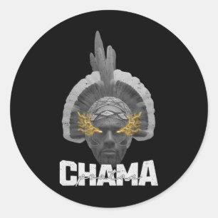 Chama Paotan Alex Periera Mixed Martial Arts Fan J Runder Aufkleber