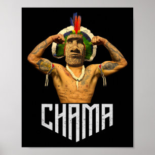 Chama Paotan Mixed Martial Arts Fan Jjb Boxing Mua Poster