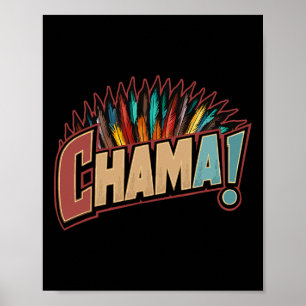 Chama Paotan Mixed Martial Arts Fan Jjb Boxing Mua Poster